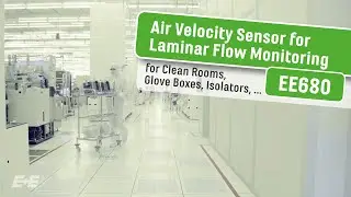 Laminar flow monitoring in clean rooms | #epluse