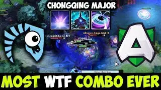 Team Liquid Vs Alliance - MOST WTF COMBO EVER Chongqing Major Dota 2