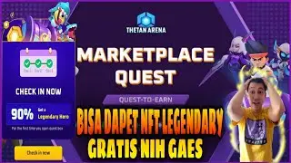 BURUAN AMBIL !!! GAME NFT THETAN ARENA LAGI BERBAGI NFT GRATIS | INI TUTORIAL NYA