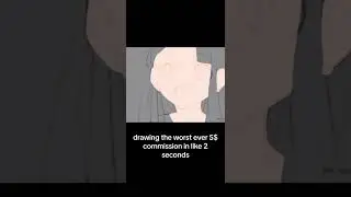 I drew this for 5$ #art #timelapse