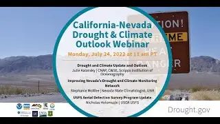 CA NV DEWS July 2023 Drought & Climate Outlook Webinar