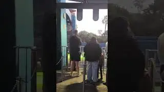 Видеозапись тестирования водных горок 