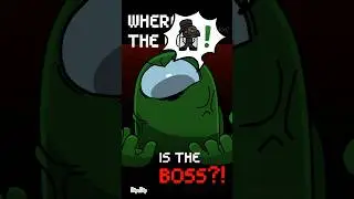WHERE THE HELL IS THE BOSS!?💢 |FlipaClip |Rodamrix ver |Among us