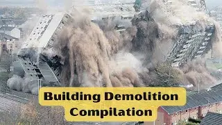 Extreme Building Demolition Compilation: Construction Demolition Videos 2024