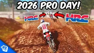 Pro Day Training With HRC Honda (Blockout SX Track Review)
