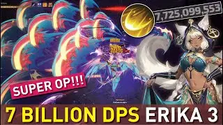 7B DPS Flicker Erika3 destrying the end game!【Crescent Slash Vendetta】 Sneak Peek | Vorax Season 11