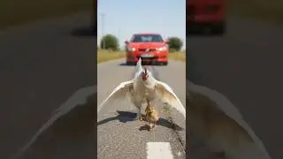 Monkey Hero Saves His Best Friend Chicken! 🐒❤️🐔#shots #babymonkey #shotsfeed
