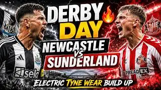 ДЕНЬ ДЕРБИ 🔥 Ньюкасл против Сандерленда | Electric Tyne Wear Build Up
