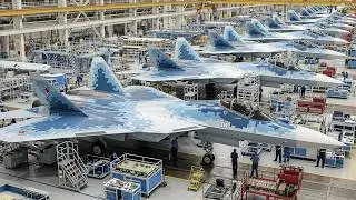 Russia Begins MASS PRODUCTION of the Su-57M