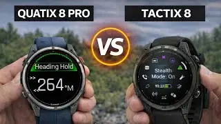 Garmin Quatix 8 Pro vs Garmin Tactix 8