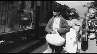 Прибытие поезда. Братья Люмьер. 1896 год.