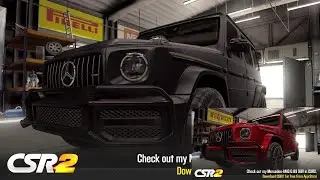 【CSR2】AMG G 63 SUV (purple/gold), shift & tune for 10.66x (10.69x) updated