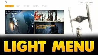 Star Wars Battlefront 2 - LIGHT MENU MOD! (EA Battlefront 2015 Style)