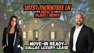 Move-In Ready Luxury Pool Home for Lease in Dallas, TX | Plano ISD 🏊&zwj;♂️