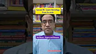 Lesson 15 - 3rd House : Organs and Diseases 😇 Learn Astrology From Scratch