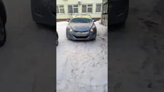 Hyundai Avante MD дальний в пол накала