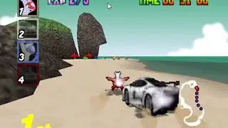 Project64k-Mario kart 64 hack-Gameplay as Latias