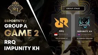 RRQ VS IMPUNITY GAME 2 M1 MLBB WORLD CHAMPIONSHIP 2019