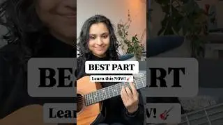 How to Play Best Part on Guitar &ndash; Daniel Caesar & H.E.R (EASY Tutorial) 🎸 #shorts