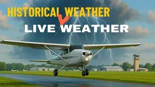 Live Weather vs Historical Weather in MSFS2024