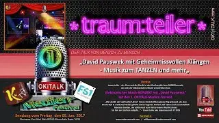 traum:teiler Elektromusik KONZERT auf den 1. OKITALK Medienfestival