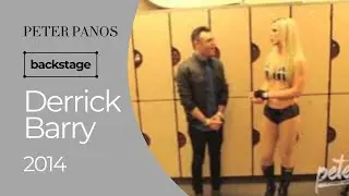 Backstage with: Derrick Barry - Helps Peter Get To Work B*tch