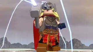 LEGO Marvel Super Heroes 2 - Thor (Jane Foster) - Open World Free Roam Gameplay (PC HD) [1080p60FPS]