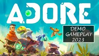 Adore - Demo Gameplay Video 2023 (PC) - Creature Collector/Action/Pokemon/RPG - First 21 Minutes