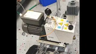 Varian Agilent DS602 Rotary Vane Vacuum Pump Dual Stage 200-240V, Working