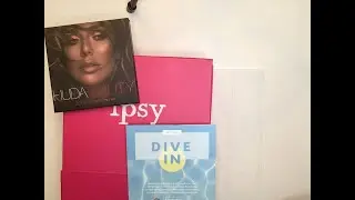 IPSY Glam Bag Plus July 2019 unboxing and swatches Overview of All Products under Ring Light