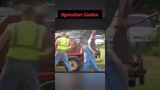 AGRICULTURE ACCIDENTS. 😱😱😱 #dangerous #shorts