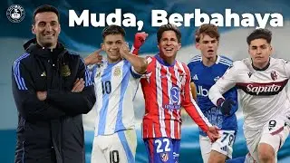 Lebih Segar & Berbahaya! Wajah Baru Timnas Argentina Hadapi Brasil & Uruguay, Dybala Comeback!