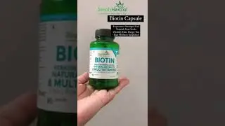 SimplyHerbal Natural #biotin Vitamin B7 for #hair #skin Enriched With #keratin #multivitamin