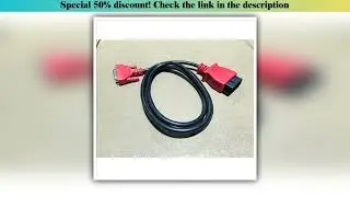 Hot Picks DB26 PIN Connector To OBD2 16Pin Cable For Autel Maxisys Pro MS906/908 MS905 DS808 Main T