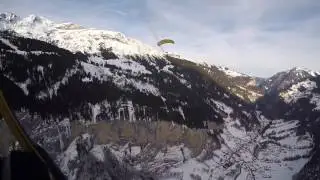Jump 364+ FormationFlyby Heli-charter with Air Glaciers @Lauterbrunnen 01/2017 HD