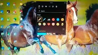 how to get imoji bar on Windows lep top...