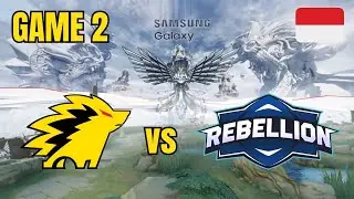 ONIC ID vs REBELLION ZION GAME 2 - MPL INDONESIA S13🇮🇩