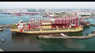 Karadeniz Powership Osman Khan Tema, Gana'ya Varış | Arrival to Tema, Ghana, 2017