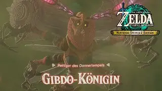 Zelda Tears of the Kingdom – Donnertempel: 4 Energiespeicher & Gibdo-Königin (ohne Kommentar)