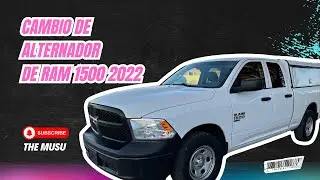 Cambio de alternador de RAM 1500 2022