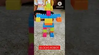 #how to make blocks Robot 🤖 #blocks #creative #viral #ytshorts #trandingshorts #shorts