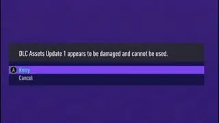 Fix DLC Assets Update 1 appears to be damaged and cannot be used Problem | DLC Assets Update 1 appea