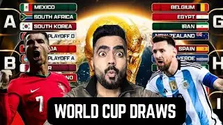 WORLD CUP 2026 GROUPS ARE HERE… PORTUGAL VS ARGENTINA ?? #fifa #worldcup2026 