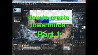 Adobe After Effects How to create lower thirds Part 1