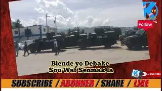 Armored vehicles land on the Saint-Marc dock #haitiantiktok🇭🇹 #police #gang #news #haiti