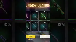 New AN94 Gun Spin #freefire #spin #trending