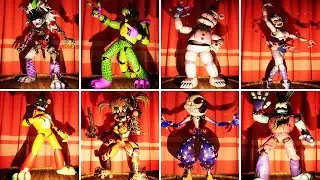 FNAF Help Wanted 2 - All Animatronics Gallery Showcase (PS5)
