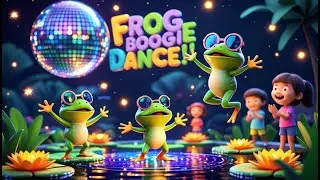 ABC Kidz &ndash; 🎵 Frog Boogie Dance 🎵 sing, learn, and grow!
