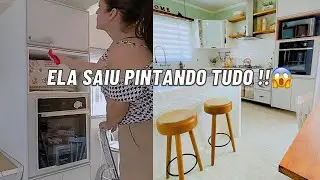 COMO PINTAR UM MÓVEL EM CASA/NOVA DECORAÇÃO NEM ACREDITO QUE FICOU TÃO LINDO
