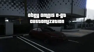 Obey Omnis e-GT (2020 Audi e-tron GT) Customization | GTA Online